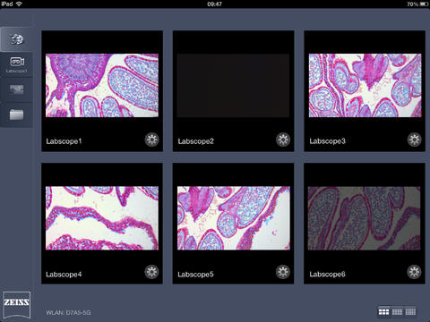 Labscope screen1